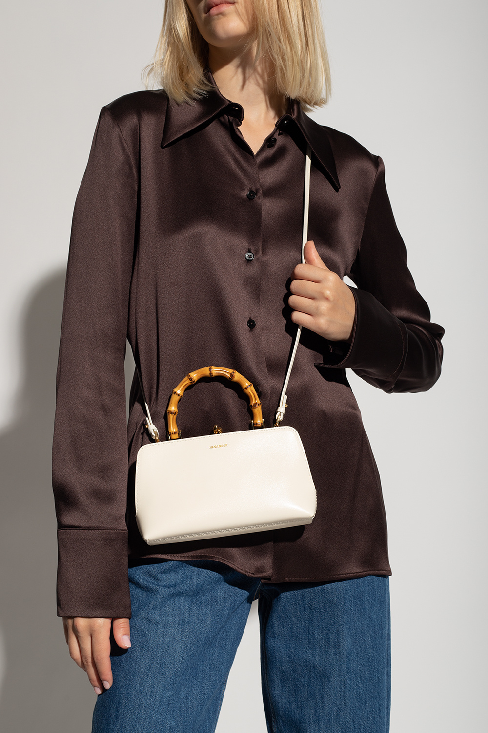JIL SANDER 'Goji Bamboo Mini' shoulder bag | Women's Bags | Vitkac